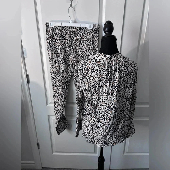 Zadig & Voltaire | Leopard Print Lounge Set | Size S - Picture 8 of 13